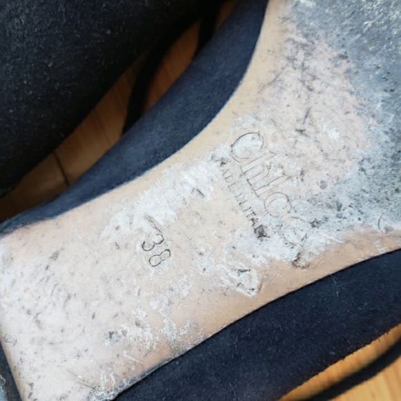 Chloe Foster lace up flats 38 - Picture 9 of 11